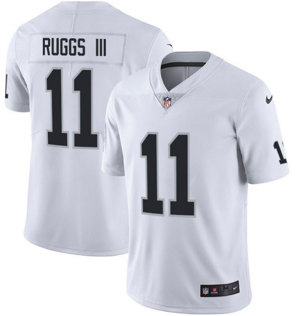Men's Las Vegas Raiders #11 Henry Ruggs III White Vapor Limited Stitched Jersey